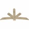 Ekena Millwork Alberta Rough Sawn Timber Gable Bracket, Douglas Fir, 72"W x 42"H x 2"D x 6"F, 14/12 Pitch GBW072X42X0206ALB00RDF - alternate 4
